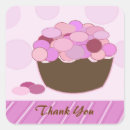 Search for cupcake thank you stickers Cupcakes
