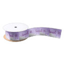 Search for silver glitter ribbon Purple