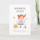 Search for step sister birthday cards Pink