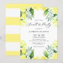 Search for yellow sweet 16 invitations Elegant