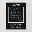 Search for astrological postcards Scorpio