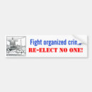 Search for re elect no one bumper stickers Elections