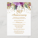 Search for winter wedding anniversary invitations 50th