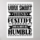 Search for work smart posters Quote