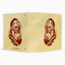 Search for santa claus binders Xmas