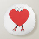 Search for red heart design pillows Modern