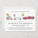 Search for social distancing birthday invitations Watercolor