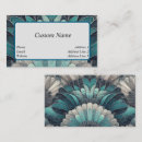 Search for art nouveau business cards Modern