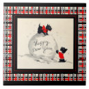 Search for happy new year tiles Vintage