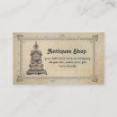 Search for antiques and collectibles business cards Store