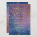 Search for twinkle twinkle baby invitations Purple