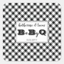 Search for black checked stickers Black and white