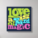 Search for love magic canvas prints Cute
