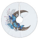 Search for butterflies tree skirts Blue