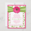 Search for gerbera daisy birthday invitations Daisies