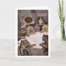 Search for vintage cat art cards Louis wain