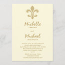 Search for fleur de lis invitations Elegant