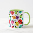Search for colourful bug mugs Insects