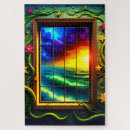 Recherche de paysage marin puzzles Coucher de soleil
