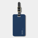 Search for navy blue luggage tags Typography