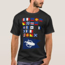 Recherche de drapeau maritime tshirts Navigation