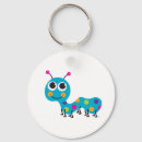 Search for worm keychains Caterpillar