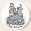 Recherche de dragon bleu dessous de verres Gothique