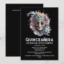 Recherche de masque pourpre invitations Mascarade