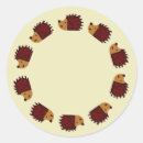 Recherche de dessin de hérisson autocollants Anniversaire