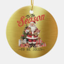 Search for old fashion ornaments Santa