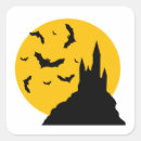 Search for haunted castle stickers Bats