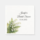 Search for lily of the valley napkins Botanical
