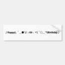 Search for happy birthday bumper stickers Funny