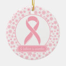 Search for breast cancer ornaments support