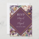 Search for response 4x6 invitations Purple