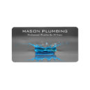 Search for plumber labels Water
