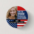 Search for presidential campaign buttons Elections