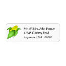 Search for corn return address labels Yellow