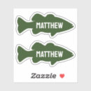 Search for bass fish stickers Fishing