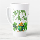 Search for green lucky mugs Clover
