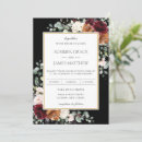 Search for orange and black wedding invitations Couple