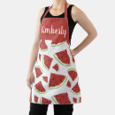 Search for watermelon aprons Fruit pattern