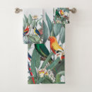 Search for parrot bath towels Green