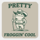 Search for toad stickers Funny frog