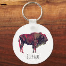 Search for bison bison keychains Bull