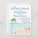 Search for beach 50th birthday invitations Tropical