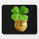 Search for 4 leaf clover mousepads Four