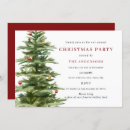 Search for red baubles invitations Dinner party