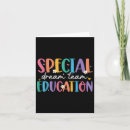 Search for special education cards Sped