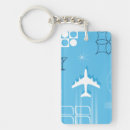 Search for plane rectangular keychains Airport